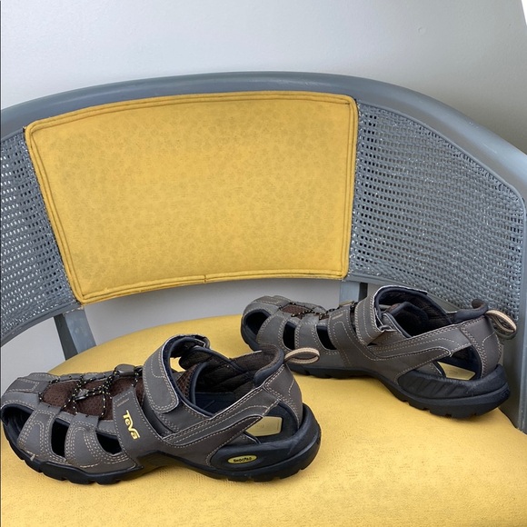 Teva Forebay Turkish Coffee Sandals Men’s 10 - Picture 5 of 9